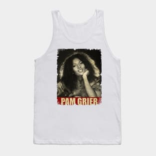 Pam Grier - NEW RETRO STYLE Tank Top